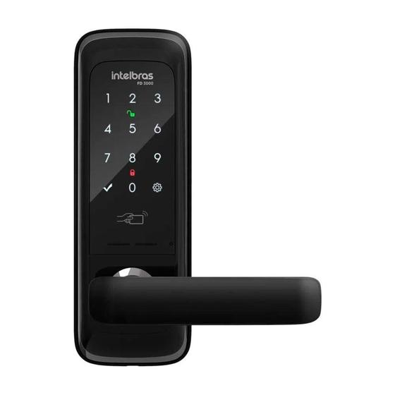 Menor preço em Fechadura Digital de Embutir Intelbras FD3000, Senha e Tag de Proximidade, Preto - 4670300