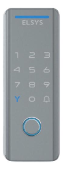 Imagem de Fechadura Digital Elsys Prata Esf-Ds4100V Senha E Tag Tecno