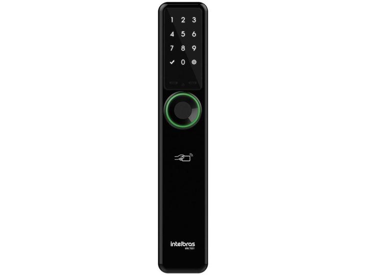 Imagem de Fechadura Digital Intelbras IFR 7001 Smart - com Senha Interna de Embutir Wi-Fi Bluetooth