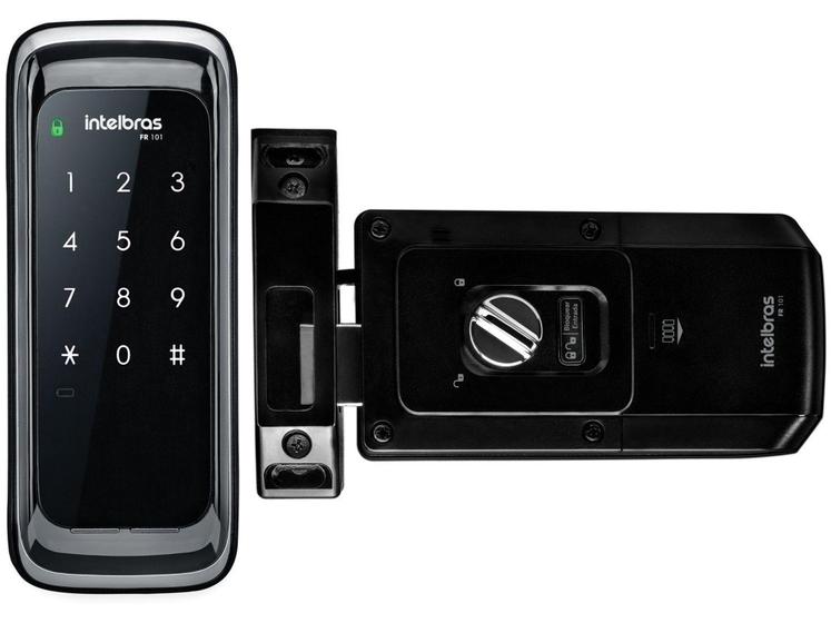 Fechadura Digital Intelbras Smart com Senha - de Sobrepor Wi-Fi ...