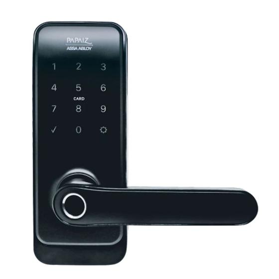 Imagem de Fechadura Digital Lock SL205 Biometria Senha Cartão Papaiz