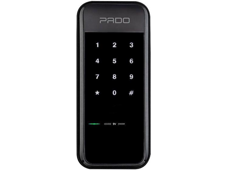 Imagem de Fechadura Digital Pado FDS-10 com Senha - Interna de Sobrepor Preta