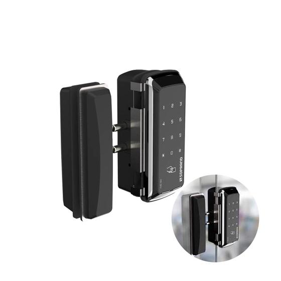 Imagem de Fechadura Digital Porta de Vidro Com Senha E Tag Soprano Fvd301