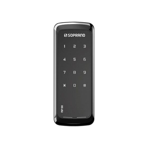 Fechadura Digital Sobrepor Eletrônica FSP100 Preta Soprano Menor preço em Fechadura Digital Sobrepor Eletrônica FSP100 Preta Soprano