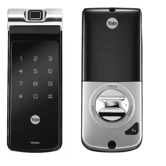 Fechadura Digital YDF 40 RL com Biometria, Senha - Trinco Rolete Menor preço em Fechadura Digital YDF 40 RL com Biometria, Senha - Trinco Rolete