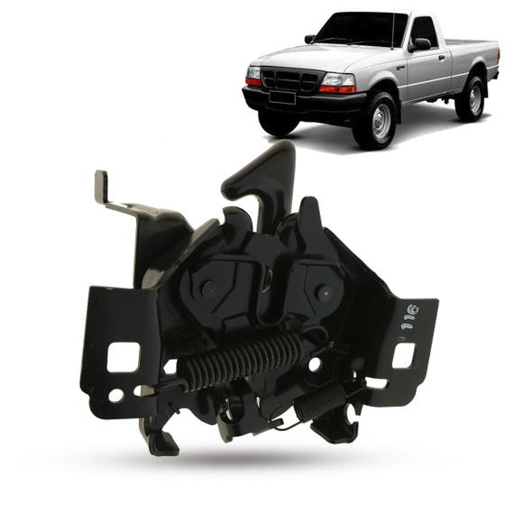 Imagem de Fechadura do Capô Inferior Ford Ranger 1998 1999 2000 2001 2002 2004