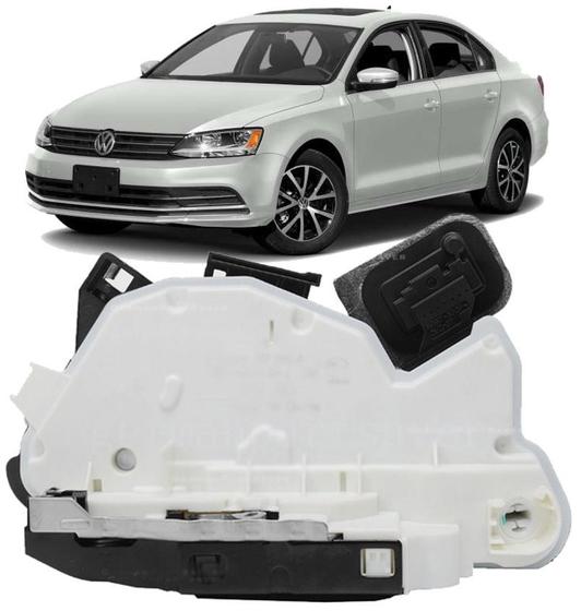 Imagem de Fechadura Eletrica Porta Dianteira Esquerda Jetta e Golf 2011 a 2015