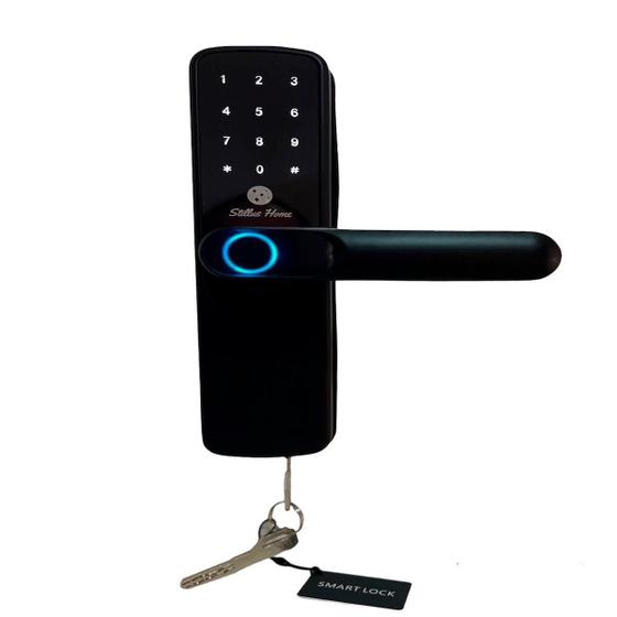 Fechadura Eletrônica Digital Biometria Senha Cartão App Wifi Menor preço em Fechadura Eletrônica Digital Biometria Senha Cartão App Wifi