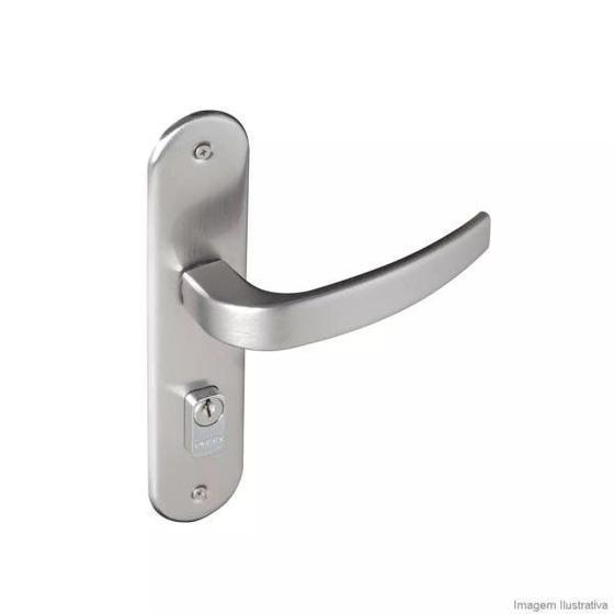 Fechadura Externa Aço Zamac Vic 929-80 com Espelho Pado Menor preço em Fechadura Externa Aço Zamac Vic 929-80 com Espelho Pado