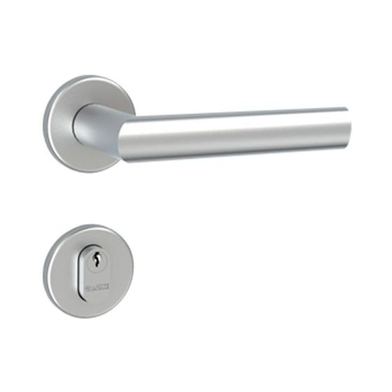 Fechadura externa de inox polido 55mm 892 La Fonte Menor preço em Fechadura externa de inox polido 55mm 892 La Fonte