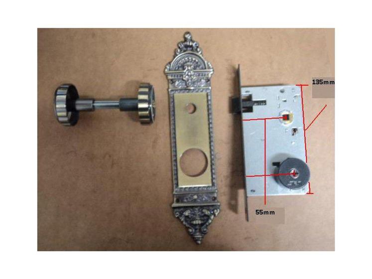 Fechadura Externa Tetra Espelho Colonial 1500/06 - Stam Menor preço em Fechadura Externa Tetra Espelho Colonial 1500/06 - Stam