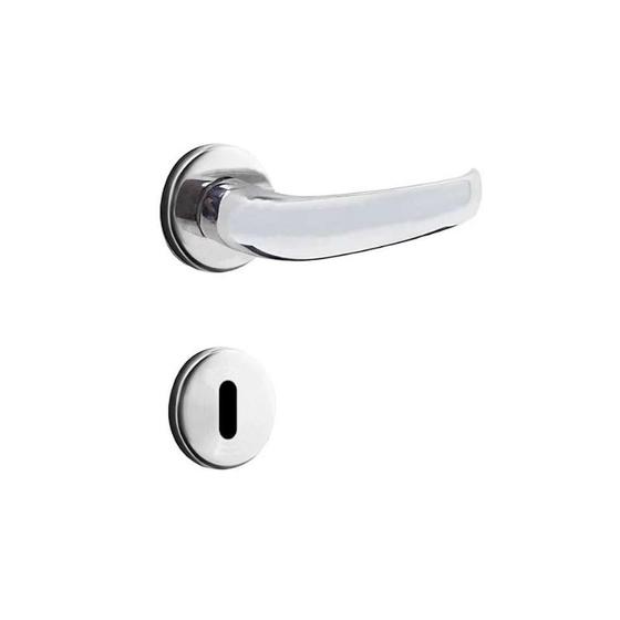 Imagem de Fechadura Interna 4400 R64 MZ920 Standard 40mm Roseta Cromado Papaiz