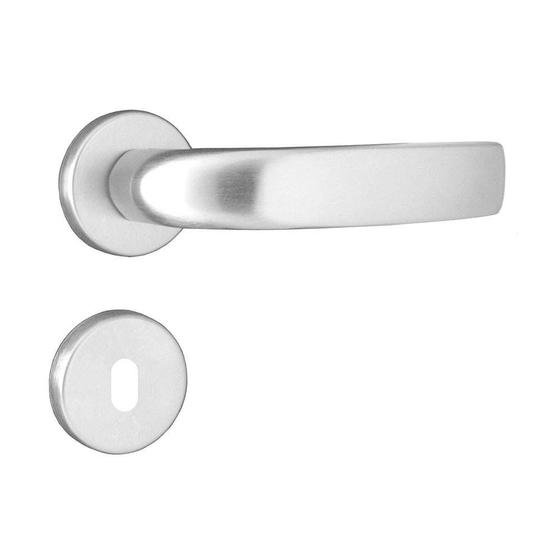 Fechadura interna de aço zamac Galaxy 4182 cromada escovada Aliança Menor preço em Fechadura interna de aço zamac Galaxy 4182 cromada escovada Aliança