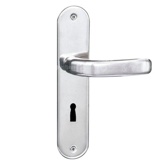 Imagem de Fechadura Interna Quarto com Espelho 40mm Stilo Cromado MGM
