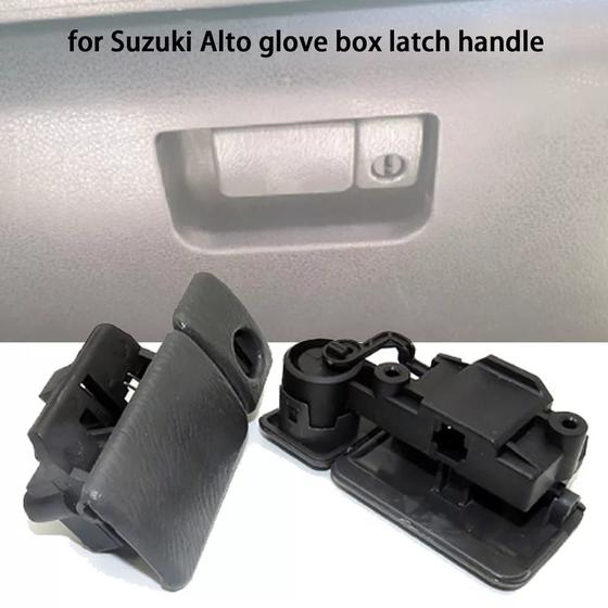 Imagem de Fechadura Interna Trava Alça do Porta Luvas Suzuki Jimny Vitara Grand Vitara 2000 2004 2006 2009 2011 2018 7343076811p4z