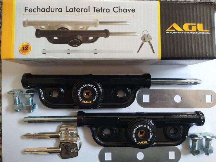 Imagem de Fechadura lateral tetra chave agl