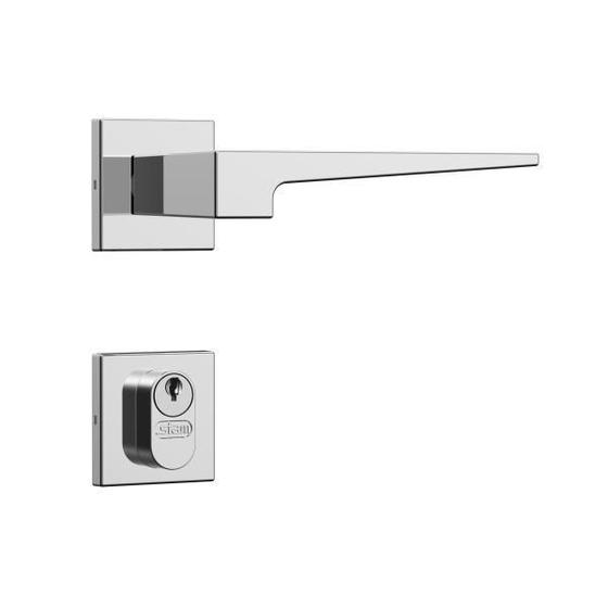 Imagem de Fechadura Maçaneta Classic Stam 3200 - Cromada Externa