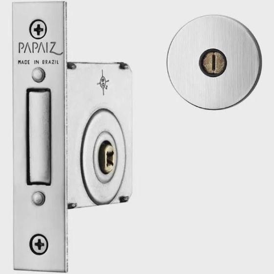 Imagem de Fechadura papaiz 141 ca r68 chave multiponto sm