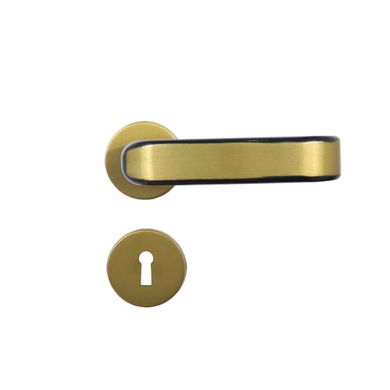 Fechadura para Porta de Quarto Interna com Roseta Napoli 40mm MGM Menor preço em Fechadura para Porta de Quarto Interna com Roseta Napoli 40mm MGM