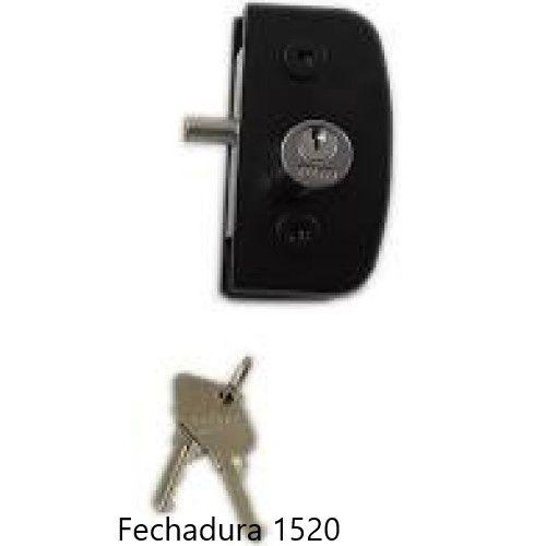 Fechadura Para Porta De Vidro De Abrir Pivotante 1520 preta Menor preço em Fechadura Para Porta De Vidro De Abrir Pivotante 1520 preta