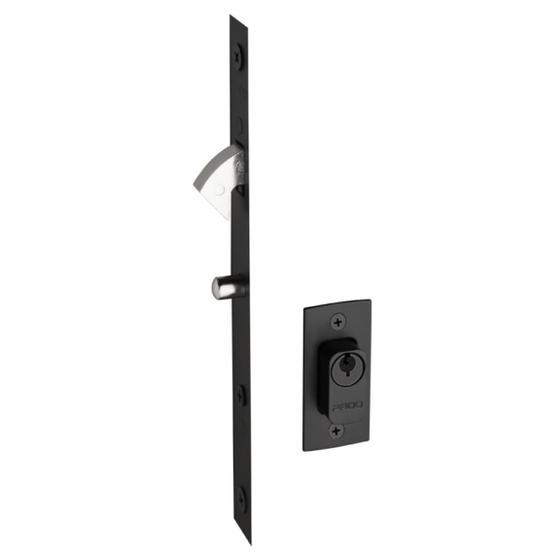Imagem de Fechadura porta de correr bico de papagaio Pado 450 Cor Preta