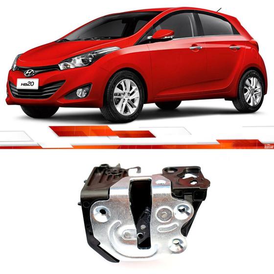 Imagem de Fechadura Porta Dianteira Hb20 2012 Em Diante 4P Le Predisposta Eletrica Hatch Sedan