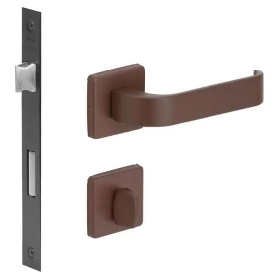 Imagem de Fechadura Porta Imab Banheiro Odin Aço Corten 40Mm Reforçada