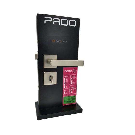 Fechadura porta interna quarto sala pado concept 414 escovada acetinada 40 mm quadrada cra Menor preço em Fechadura porta interna quarto sala pado concept 414 escovada acetinada 40 mm quadrada cra