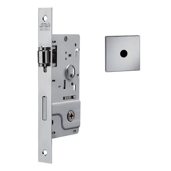 Fechadura Porta Madeira Stam Tetra Rolete Pivotante escovado ...