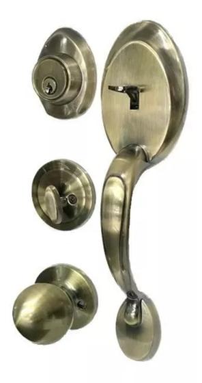 Fechadura Retrô Blim Blim Ouro Velho - Envelhecida Antique Menor preço em Fechadura Retrô Blim Blim Ouro Velho - Envelhecida Antique
