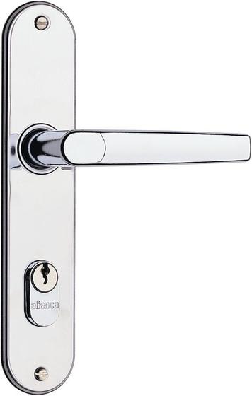 Imagem de Fechadura Roseta Externa 40mm Inox Quadratta Aliança