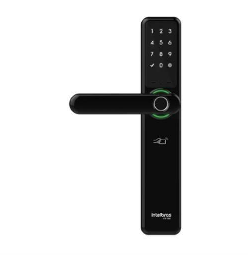 Imagem de Fechadura Smart de Embutir Com Maçaneta IFR 7000-Preta