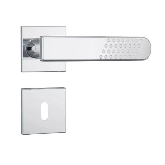 Imagem de Fechadura Stam 813/21 Interna Roseta Quadrada RQ1 Inox