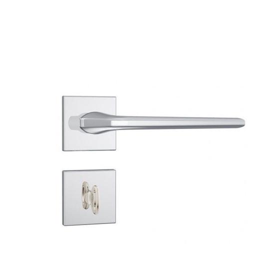 Fechadura Stam 823/27 p/ Banheiro RQ1 Quadrada Cromado Menor preço em Fechadura Stam 823/27 p/ Banheiro RQ1 Quadrada Cromado