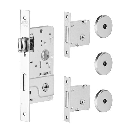 Fechadura Tetra Rolete TRAVA AUXILIAR 800 Redonda Inox Stam Menor preço em Fechadura Tetra Rolete TRAVA AUXILIAR 800 Redonda Inox Stam