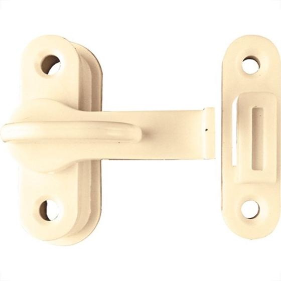 Imagem de Fechadura Trinco Para Porta Sanfonada Perlex Bege Com Kit 8917Bg - Kit C/30