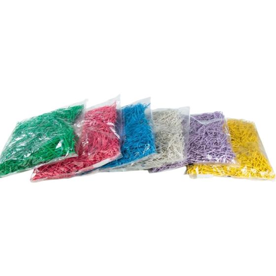 Imagem de Fecho Plástico Amarrilho 8cm Várias Cores 25kg  Lacre c/ Arame p/ Sacos, Embalagens, Bombons, Hortifruti e Atacado