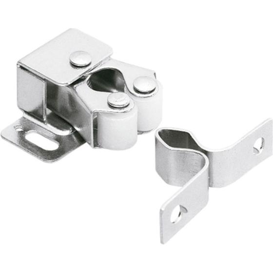 Imagem de Fecho Rolete Soprano Duplo Zincado Moveis 03035.0006.13 - Kit C/100