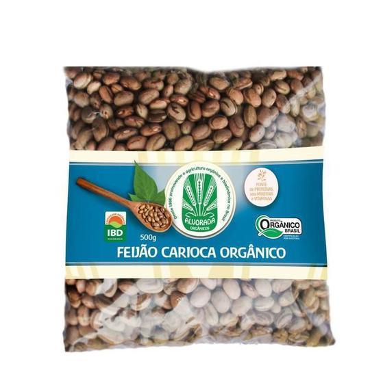 Imagem de Feijão Carioca Orgânico Alvorada 500G