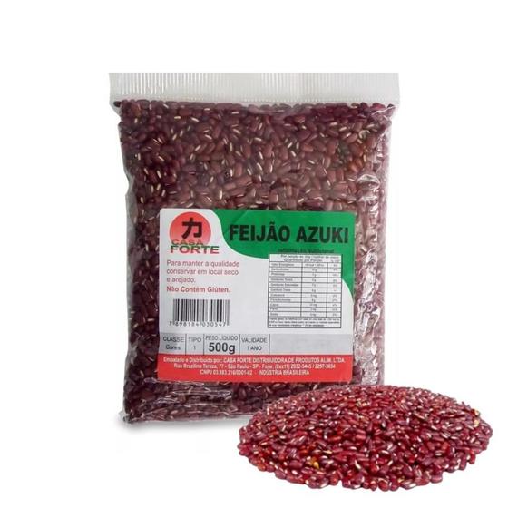 Imagem de Feijão Vermelho Azuki 500G Casa Forte