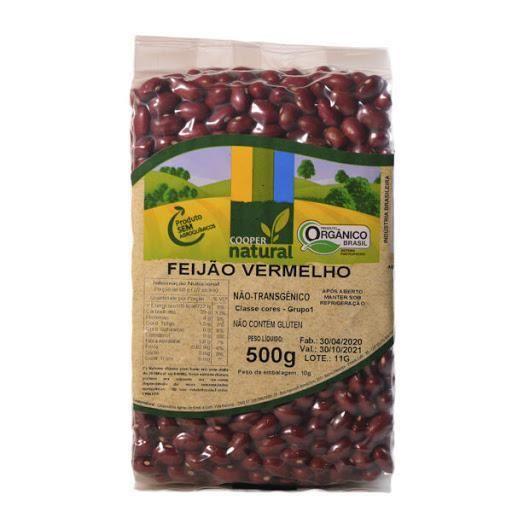 Imagem de Feijão Vermelho Orgânico Coopernatural 500G