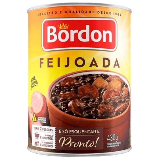 Imagem de Feijoada Bordon Lata 310g - Embalagem com 24 Unidades