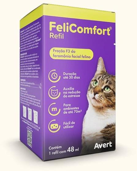 Imagem de Felicomfort Refil 48 Ml S/ Difusor - Avert