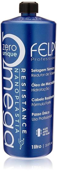 Imagem de Felps Omega Zero Resistance Nanoplastia Brazilian Keratin Treatment 1L 34fl oz