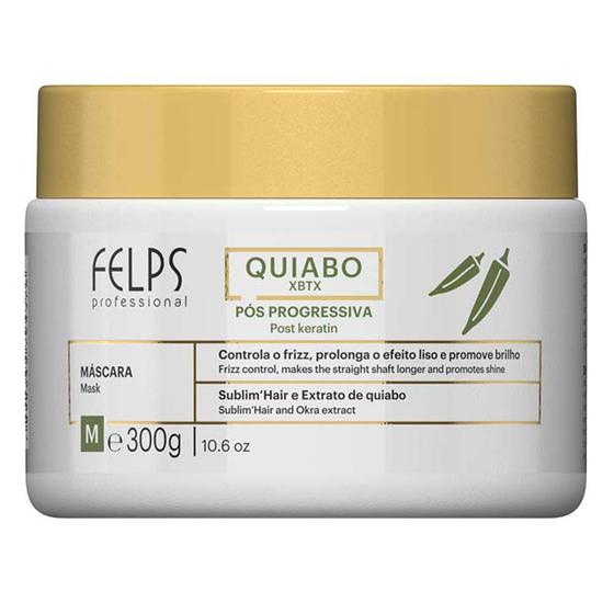 Imagem de Felps Professional Quiabo XBTX Máscara Capilar Pós Progressiva