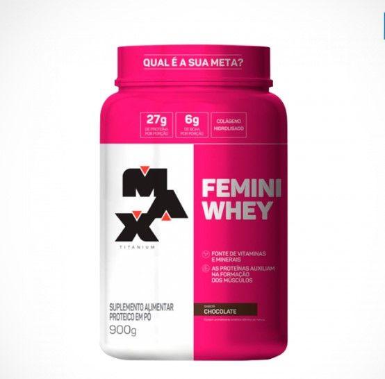 Imagem de Femini Whey (900g) - Sabor: Chocolate