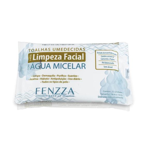 Imagem de Fenzza Toalhas Umedecidas para Limpeza Facial/ Agua Micelar