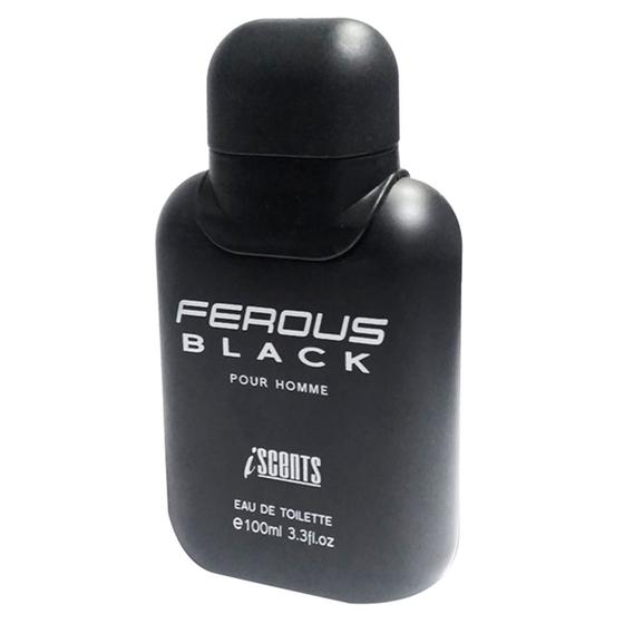 Imagem de Ferous Black I-Scents Perfume Masculino EDT