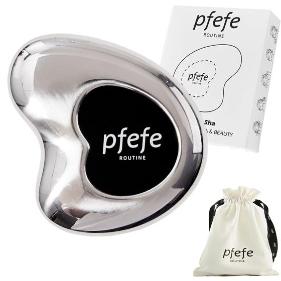 Ferramenta de beleza facial Gua Sha Pfefe em aço inoxidável Cryo Gua Sha Menor preço em Ferramenta de beleza facial Gua Sha Pfefe em aço inoxidável Cryo Gua Sha
