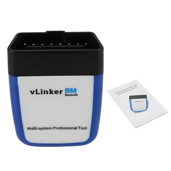 Imagem de Ferramenta De Diagnóstico Automotivo BMW Bimmercode VLinker BM Scanner OBD2 ELM327 V2.2 Bluetooth